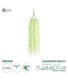 GloboStar® Artificial Garden HANGING GRASS 20813 Τεχνητό Διακοσμητικό Κρεμαστό Φυτό Grass Μ18 x Π4 x Υ81cm